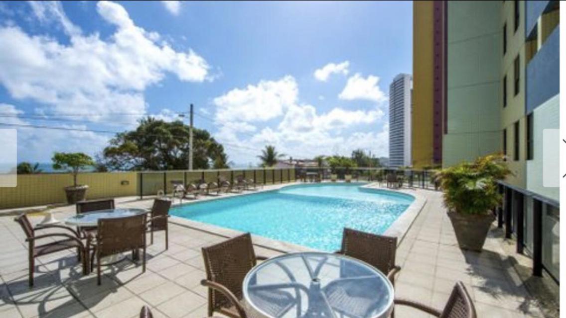 Ap Vista Mar Ponta Negra C/ Camareira E Troc Roupa De Cama Apartman Natal Kültér fotó